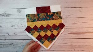 Прихватка - ёлочная игрушка. Подарок к новому году. DIY. Patchwork