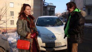 Отзыв Ольги Электромобиль Nissan Leaf Киев купить Ниссан электромобиль