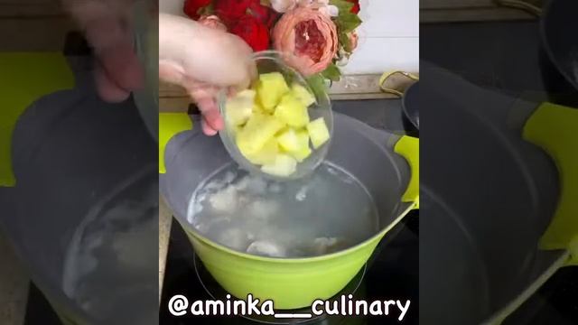 Грибной суп пюре с курицей смотреть онлайн