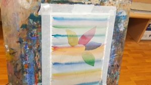 Мастер-класс. Рисование акварелью. Техника лессировка. Часть3