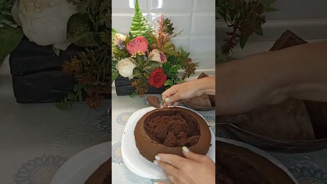 Торт "Норка крота".#торт#тротноркакрота#рецептторта#выпечка#кулинария#