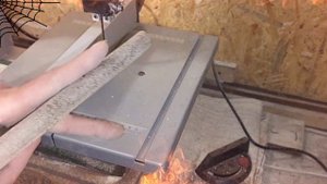 ленточная пила,распил на звенья(эбонит, бильярдный шар)