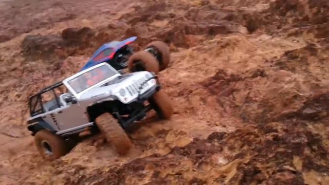 RC Crawler Hsp Pangolin & Axail SCX10 1/10 смотреть онлайн