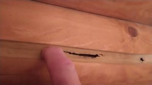 Чем ЗАДЕЛАТЬ Трещины На БРЁВНАХ Срубового ДОМА