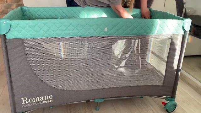 Распаковка — Кровать-манеж Rant Romano смотреть онлайн