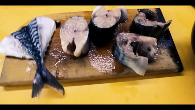 Скумбрия на гриле
