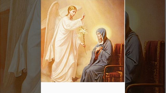 Архангел Гавриил благовествует Деве Марии. Часть 2. смотреть онлайн