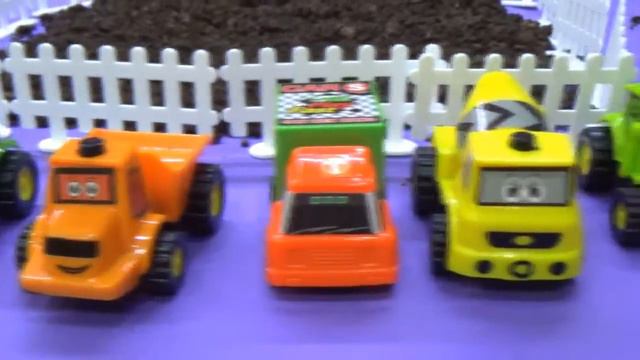 Мини машинки строят зоопарк смотреть онлайн