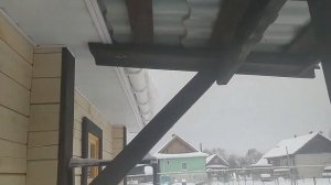 Навес для бани из подручных материалов. Навес без затрат. Как я живу после детского дома