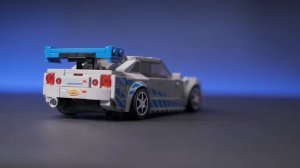 [Обзор] 76917 LEGO Speed Champions Форсаж 2 Nissan Skyline GT-R (R34)
