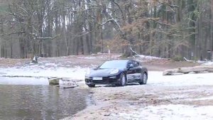 Porsche Panamera off road Порше Панамера на бездорожье
