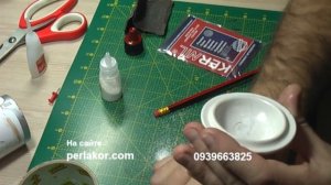 Клей "Кернил" (Kernil). Реставрация активатором-наполнителем FILLER-KERNIL. Заметь простоту.