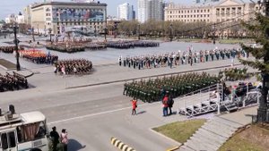 ГЕНЕРАЛЬНАЯ РЕПЕТИЦИЯ ПАРАДА, ХАБАРОВСК.