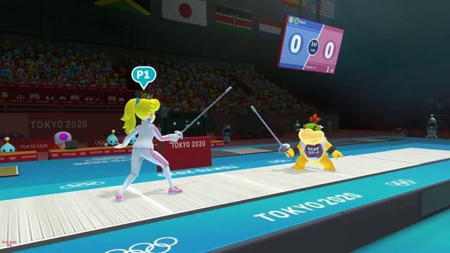 MARIO & SONIC AT THE OLYMPIC GAMES Peach Events Games смотреть онлайн