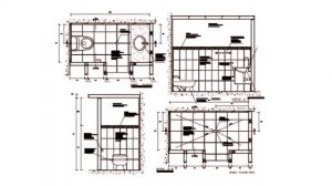 Bathroom project | Cadbull | Autocad | Architecture