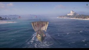 Assassin's Creed Odyssey. Корабль культиста затонул у руин к северу от Тиры. Дворец Амфитриты