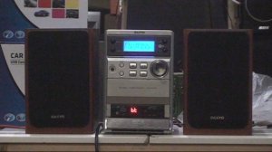 обзор мини музыкального центра Sanyo c bluetooth