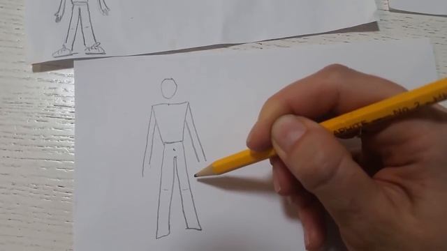 Как научить ребенка 5-7 лет рисовать человека. Видео инструкция.  Подготовка к школе.
