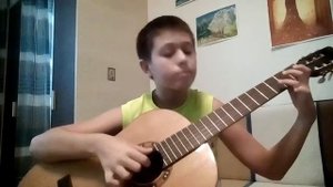 Очи чёрные на гитаре. Обработка Е. Шилина!