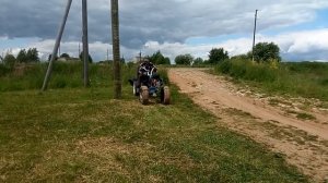 Испытание тормозов, адаптер для мотоблока