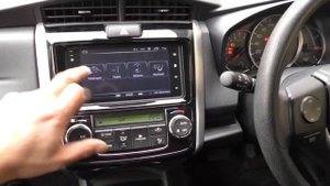 Магнитола LeTrun на Toyota Fielder 2016 года