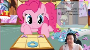 MAKING PINKIE PIE CRY EVEN MORE! | Pink Tac Toe (Day 1)