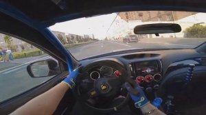 Дрифт на Субару #субару #дрифт #субарудрифт #импреза #sti