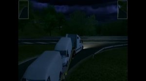 Euro Truck Simulator 2008 load to Brest with Volvo VNL670 part3