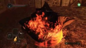 Dark souls 2 - Как убить саламандру на начальном уровне, не получая урона.