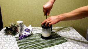 МОЛОЧНЫЙ КОКТЕЙЛЬ во ФРЕНЧ-ПРЕССЕ