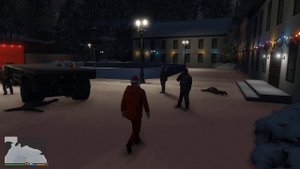 ЗЛОЙ САНТА ТРЕВОР УКРАЛ ГЛАВНУЮ ЁЛКУ ГОРОДА в GTA 5! МОДЫ ГТА 5