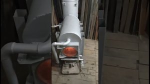 Печь для гаража на дровах. Обзор.