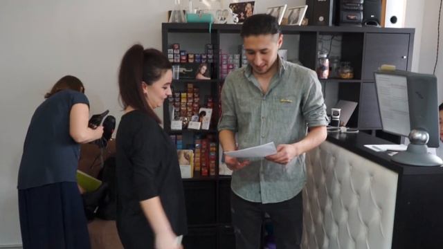 Экзамен в школе парикмахеров с нуля в школе Hairlab