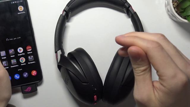 Подключение наушников Asus Rog Strix Go 2.4 Electro Punk к андроиду / Подключение с помощью адаптер смотреть онлайн