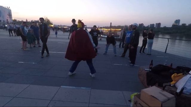 Главная набережная Варшавы. Река Висла. ПОЛЬША смотреть онлайн