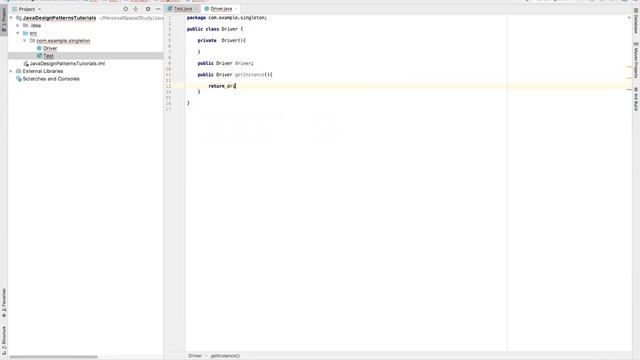 Java Design Patterns : 01 Singleton Design Pattern