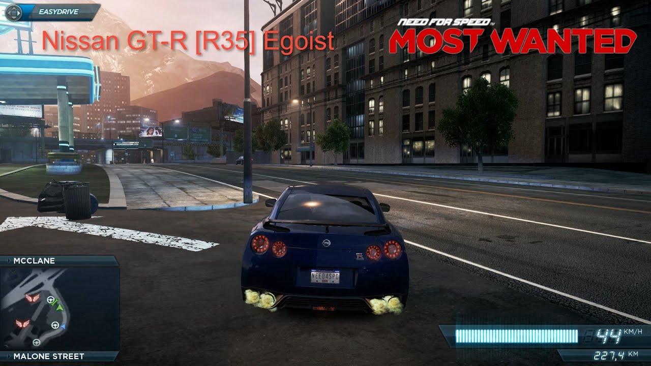 NfS MW 2012 LE Nissan GTR R35 Egoist