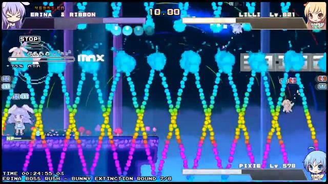 Rabi-Ribi Erina Boss Rush (Bunny Extinction Difficulty) смотреть онлайн