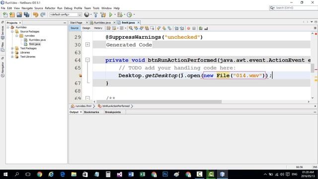 #084 Play Video Or Sound Or Audio mp3 or wav or mp4 with desktop In JAVA NetBeans تعلم الجافا من ال смотреть онлайн
