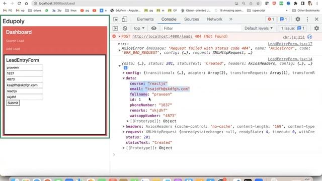 REACTJS Project on Leads Management || Part-2 смотреть онлайн