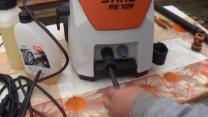 МИНИ-МОЙКА ВЫСОКОГО ДАВЛЕНИЯ  Stihl RE 109. ТЕСТ-ОБЗОР МИНИ-МОЙКИ.