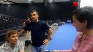 Студия "Квартал 95". Интервью после концерта во Вроцлаве (Степан Казанин и Мика Фаталов)