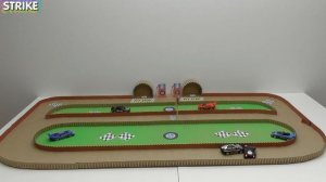 Как сделать гоночный трек с питстоп из картона