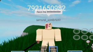 7 ID FACE *ROBLOX* ANIME /KIMETSU NO YAIBA/