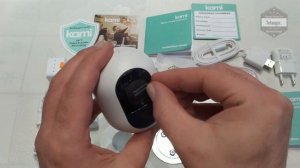 KAMI Wireless Security Camera - WiFi - Battery include - Kami base station - Unboxing