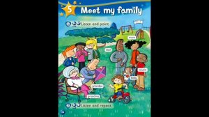 Kids Box 2, Unit 5.1 Meet my family. Listen and point.