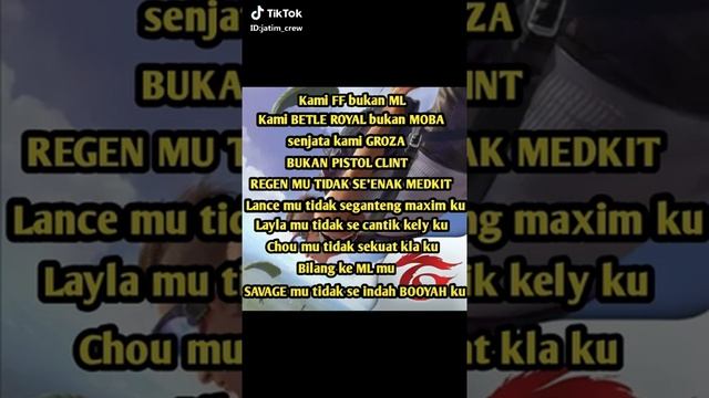 Kami para ff bukan moba