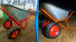 Прокачал садовую тачку, готовлюсь к новому подвигу!