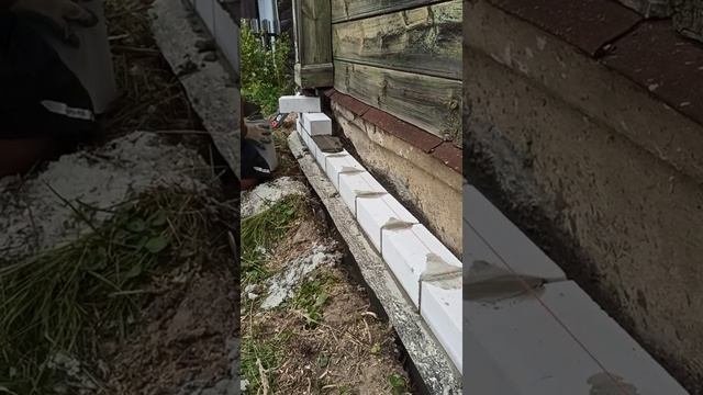 Реставрация старого фундамента
