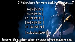 Pink Floyd Style backing Track in Am
